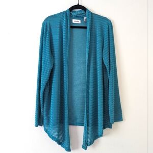 Dark Aqua Cardigan Coverup